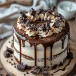 Salted Caramel Chocolate Banana Cake