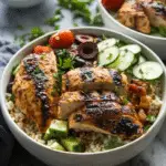 Spiced Mediterranean Chicken Bowls
