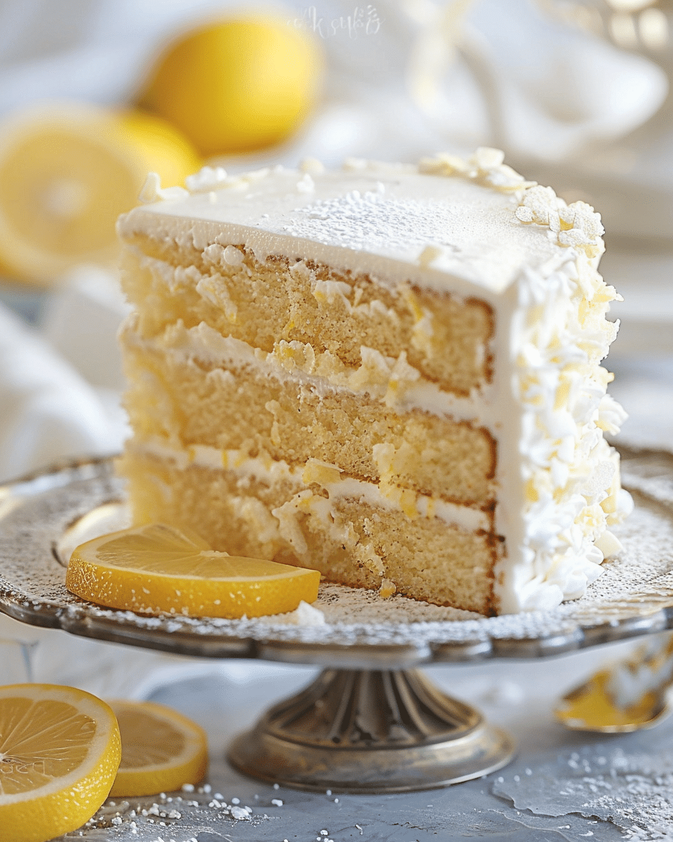 Lemon Drop Cakes