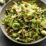 Italian Chopped Brussels Sprouts Salad