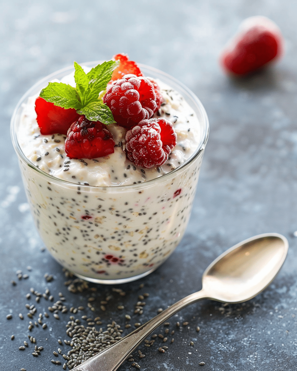 8 Simple Overnight Oats With Frozen Fruit