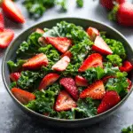 Strawberry Kale Salad
