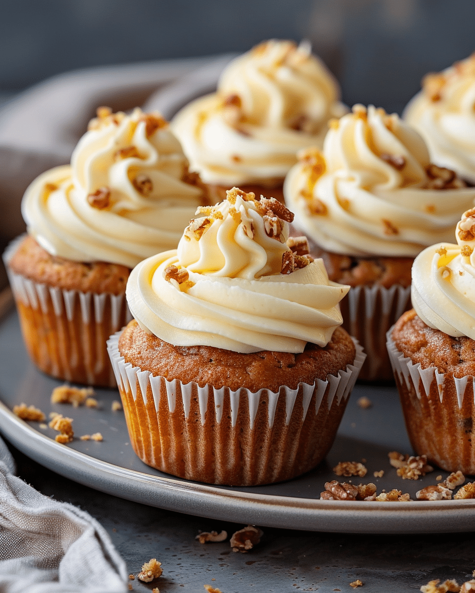 Carrot Cake Cupcakes