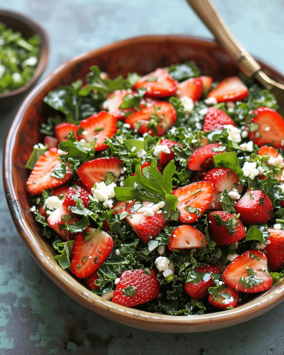 Strawberry Kale Salad