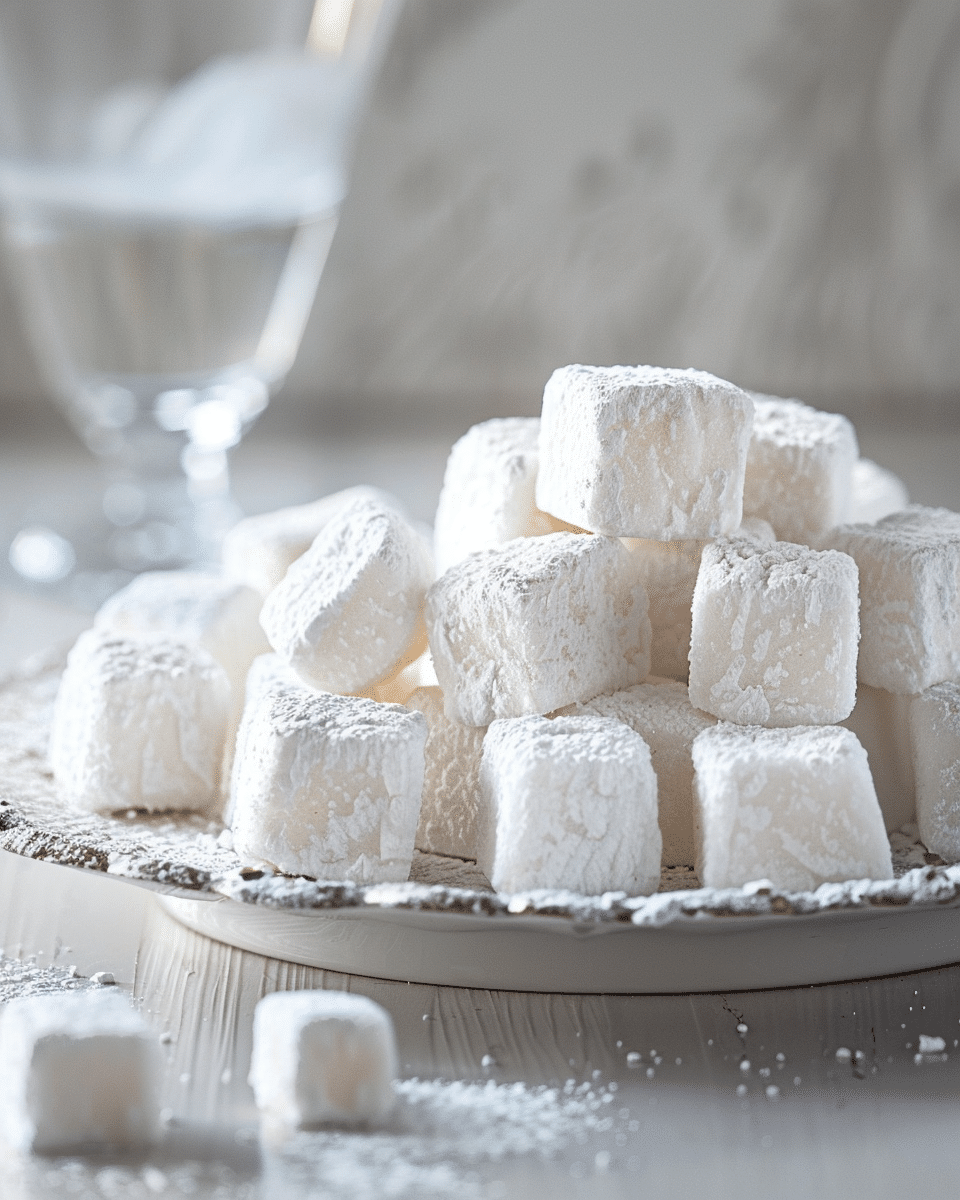 Homemade Mini Marshmallows