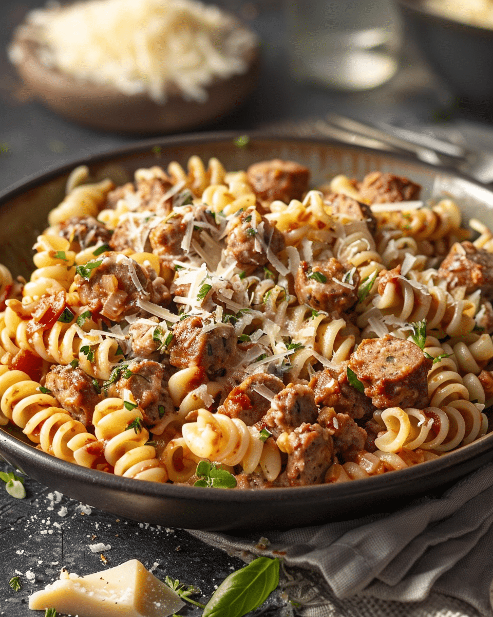 Creamy Italian Sausage Pasta