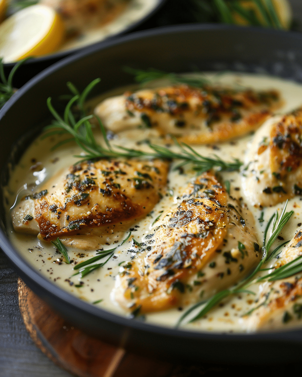 Creamy Lemon Herb Chicken