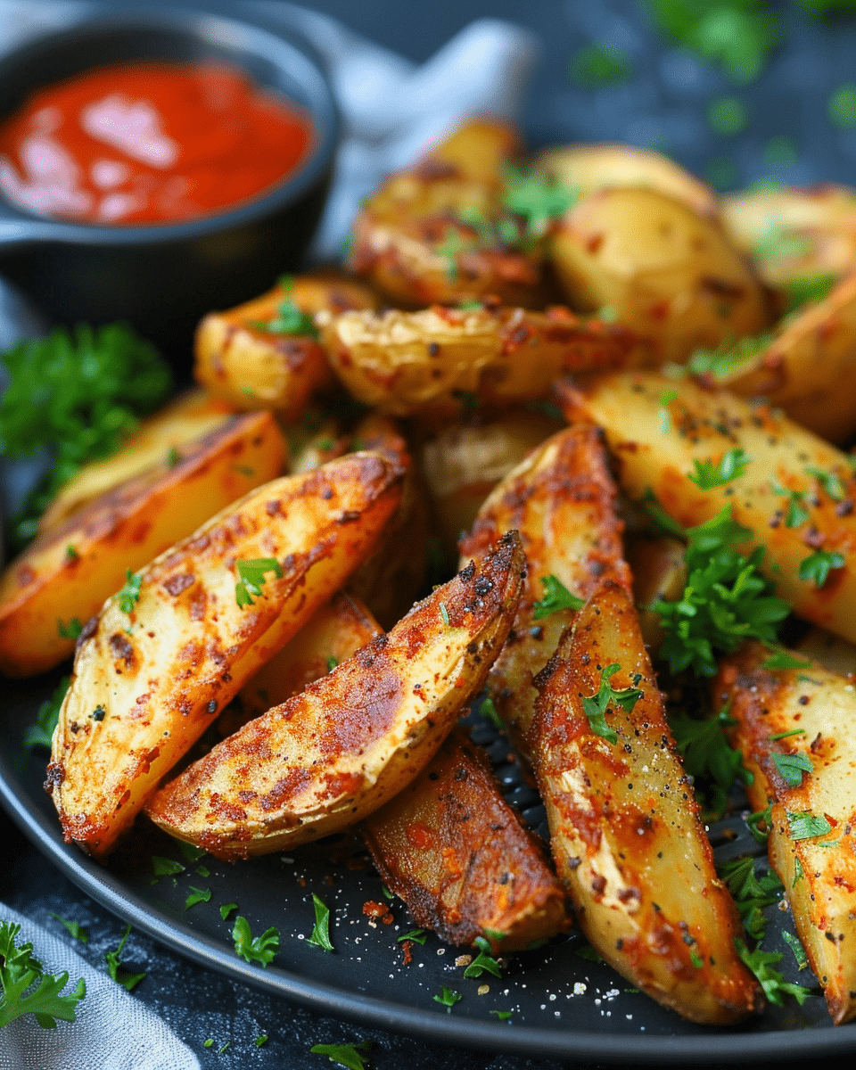 Air Fryer Potato Wedges