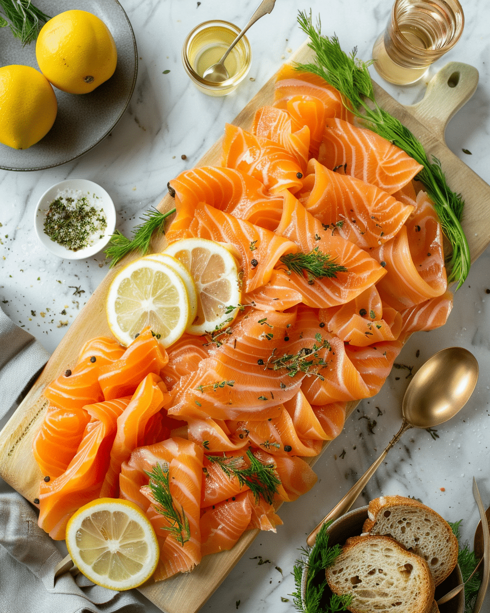 Smoked Salmon Platter Recipe