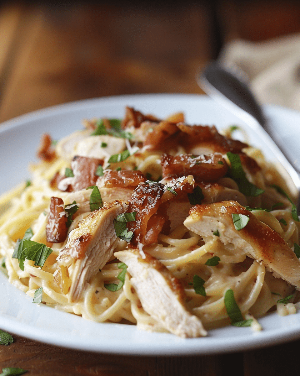 Best Chicken Carbonara