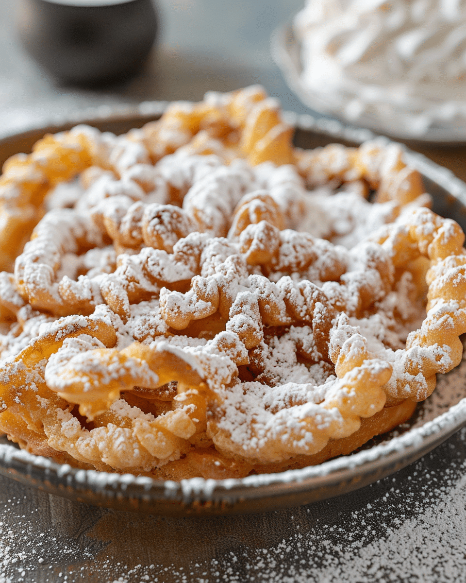 Homemade Funnel Cake