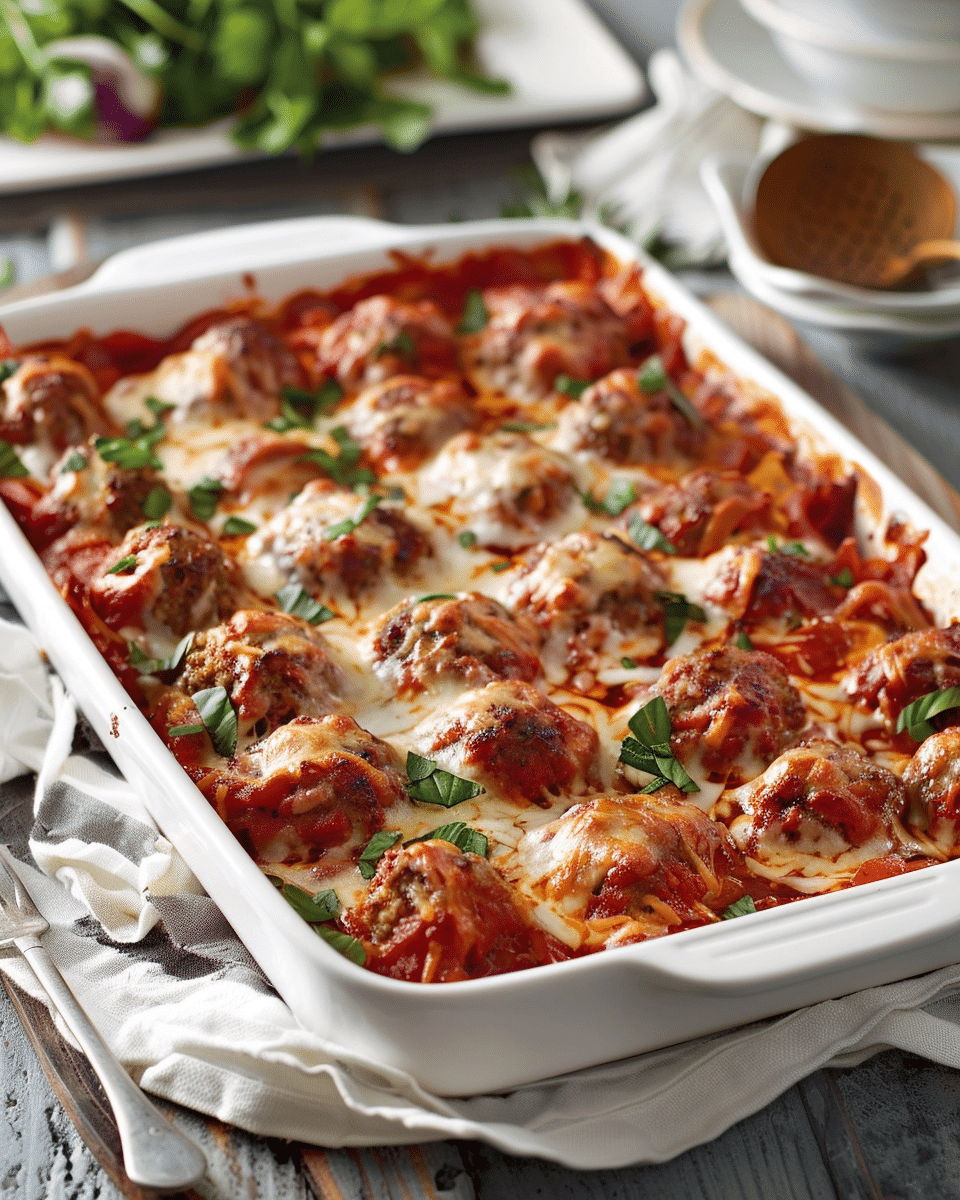 Meatball Casserole