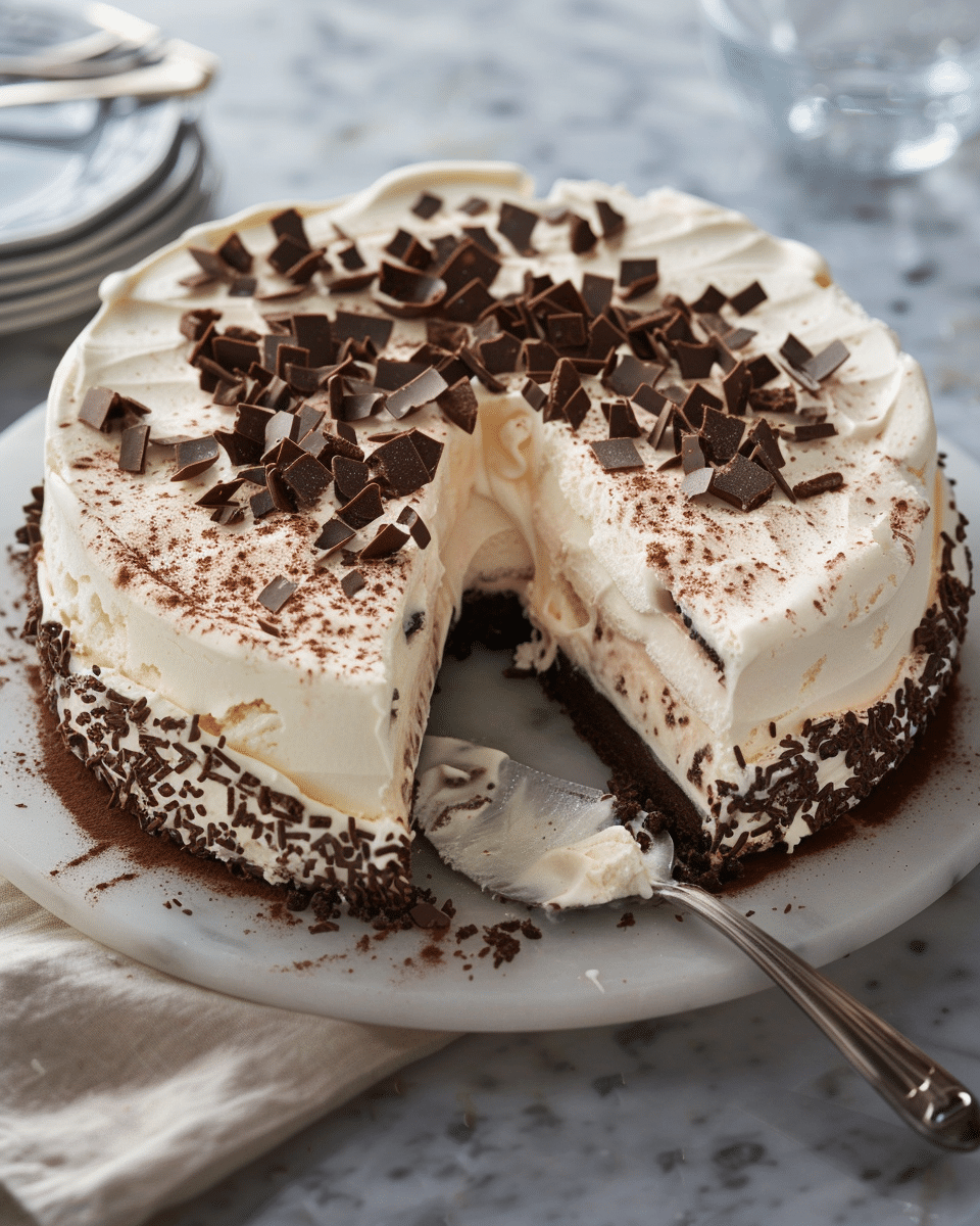 Homemade Ice Cream Cake