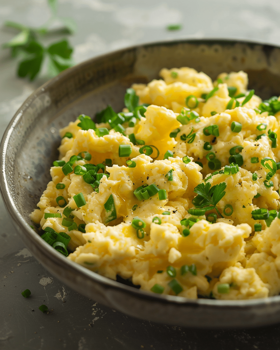 Poke Scrambled Eggs