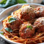 Homemade Spaghetti and Meatballs