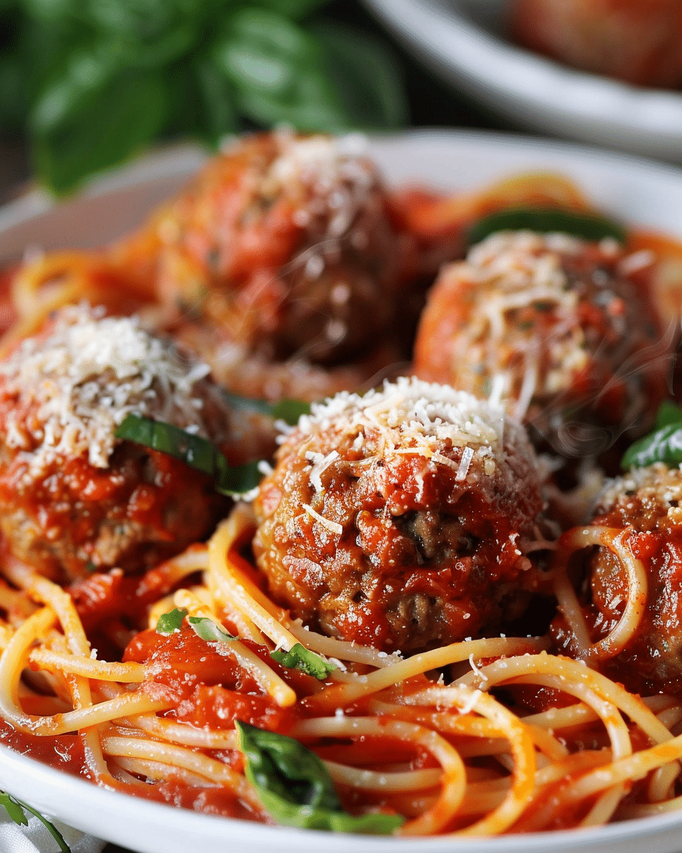 Homemade Spaghetti and Meatballs