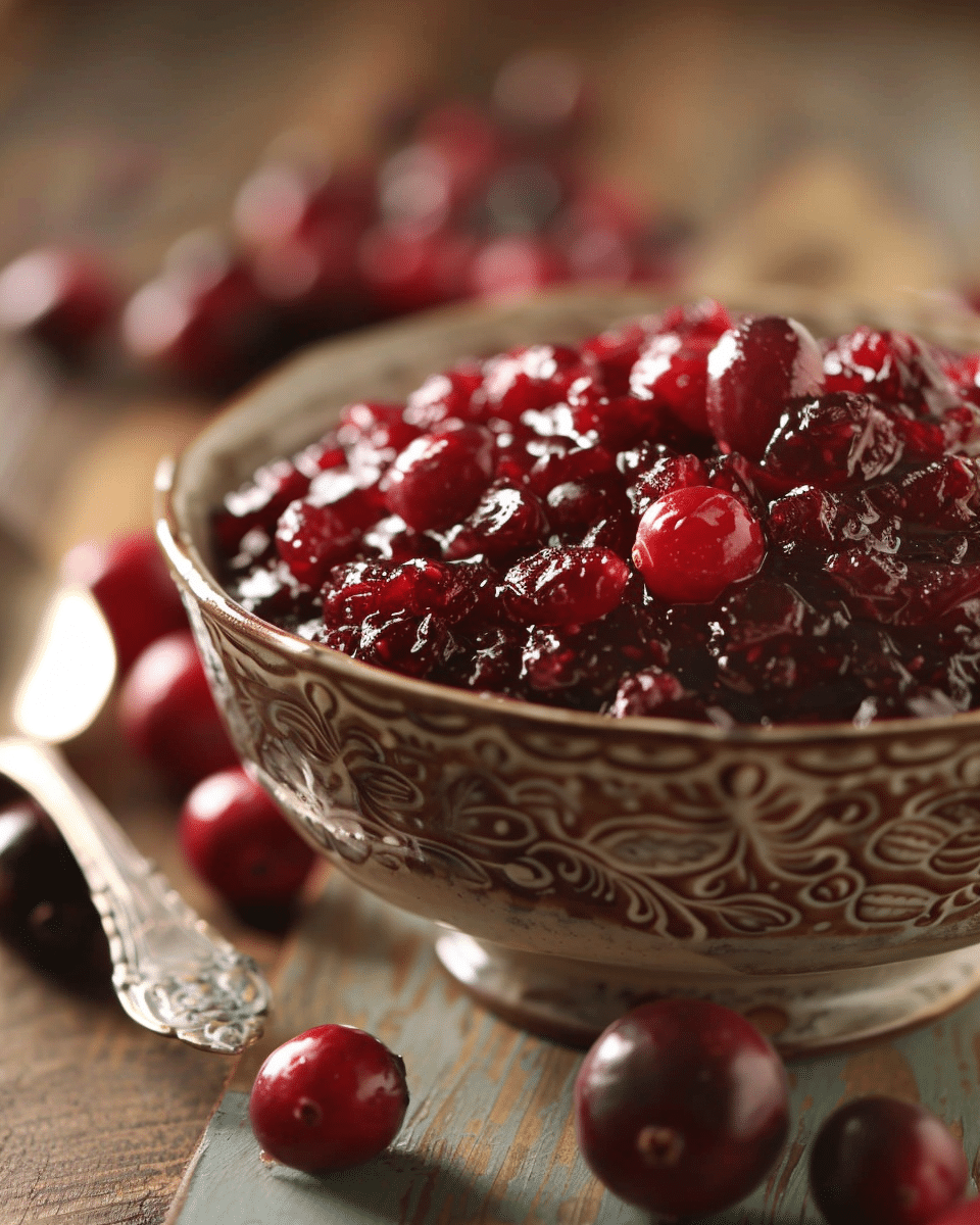 Homemade Cranberry Sauce Recipe