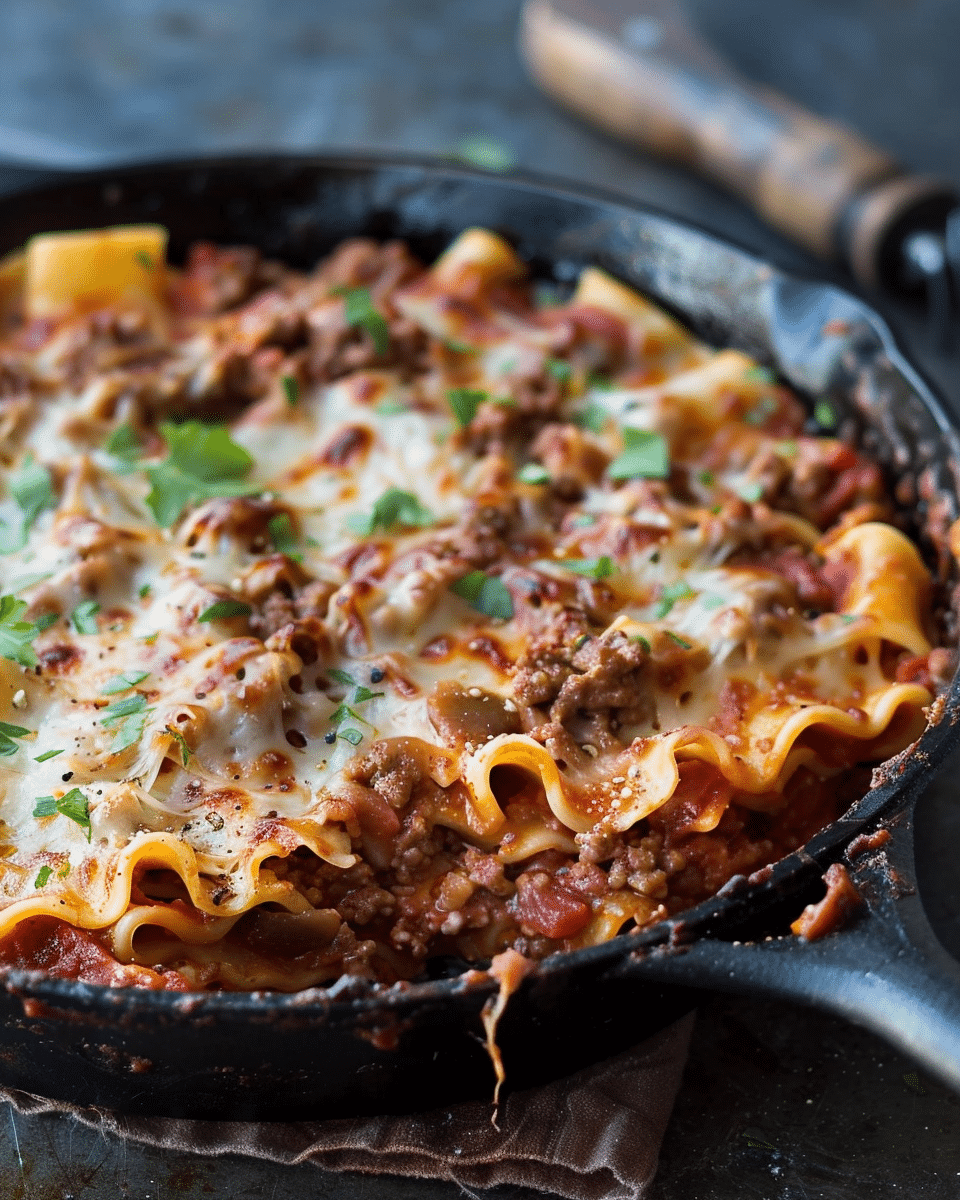 Skillet Lasagna