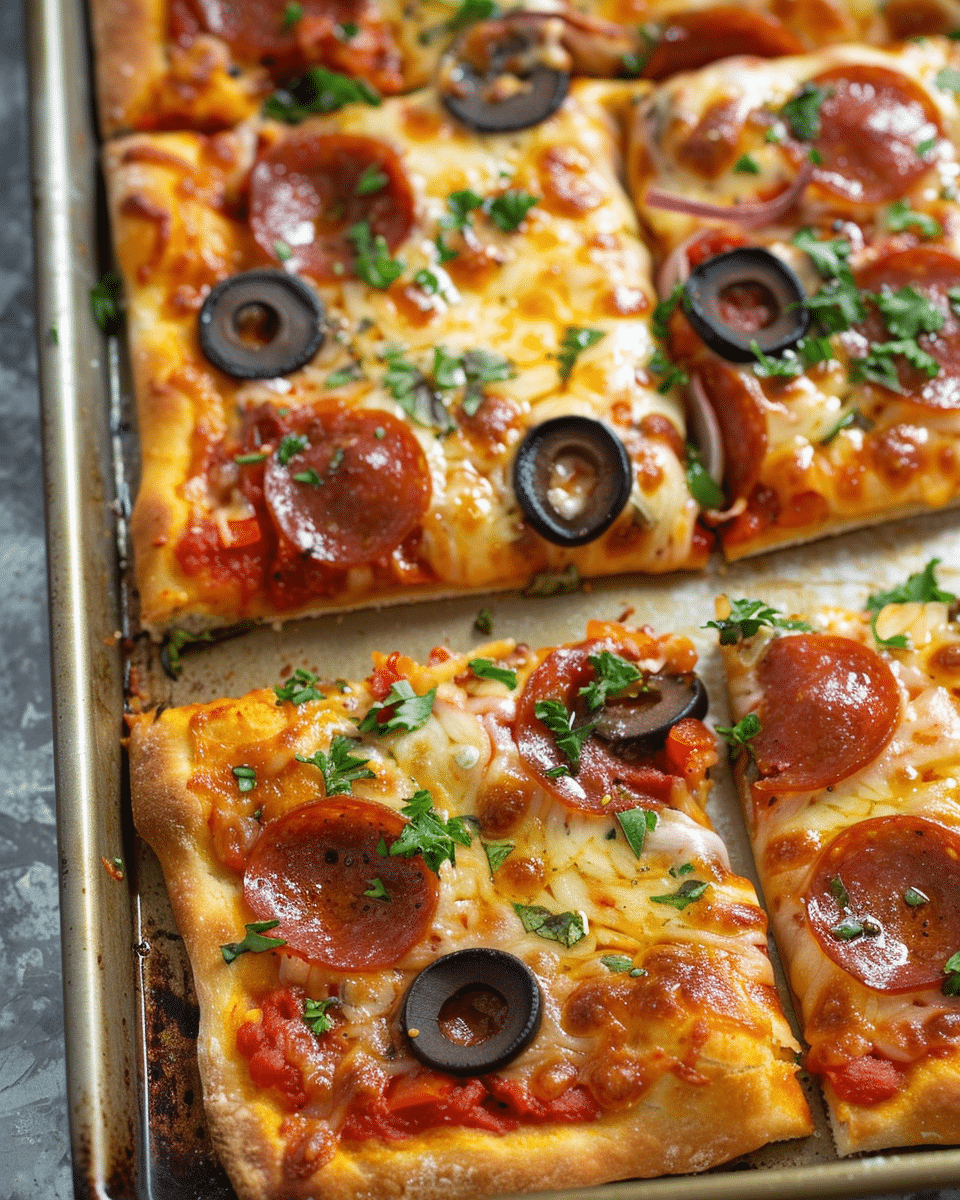 Sheet Pan Pizza Recipe
