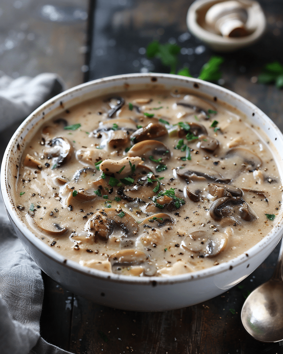 Chicken Mushroom Soup