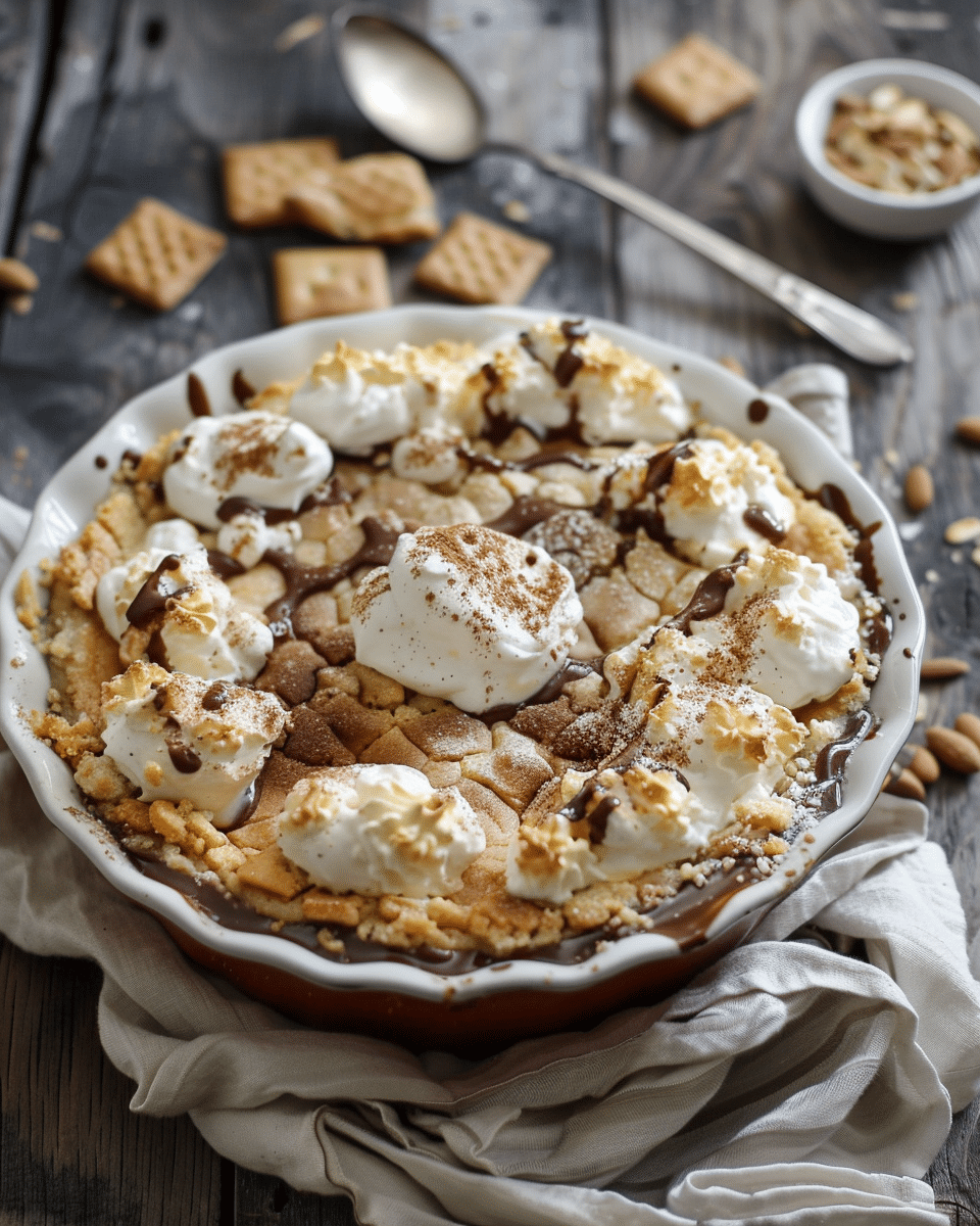 Easy S’mores Cobbler