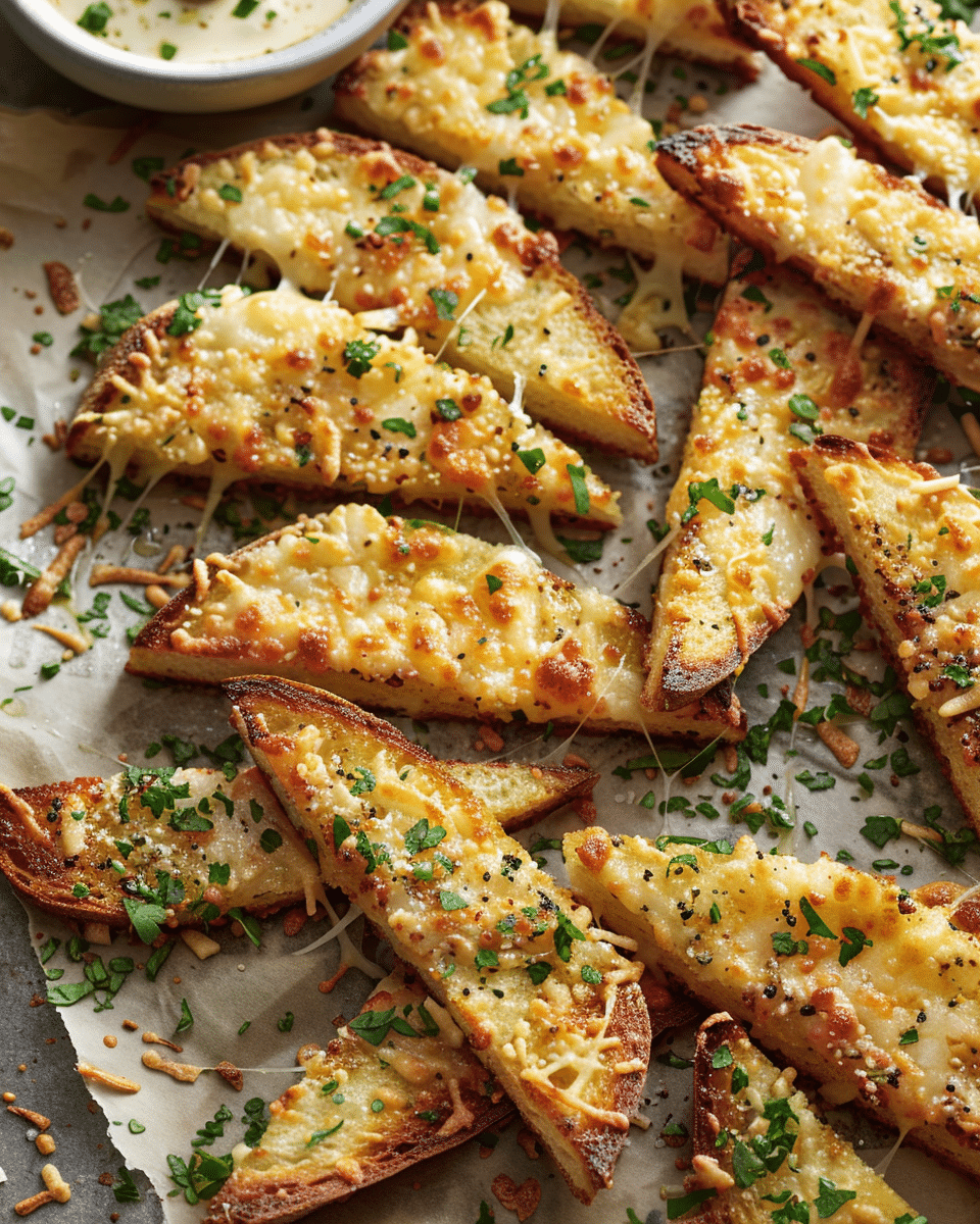 Garlic Parmesan Wedges