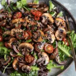 Baked Mushroom Salad