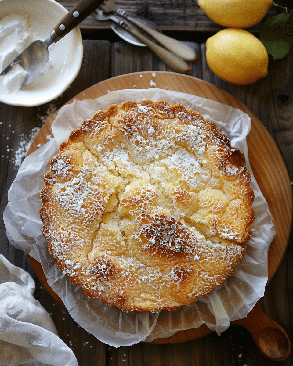 Lemon Cream Cheese Dump Cake