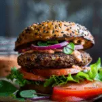 Vegan Black Bean Burgers
