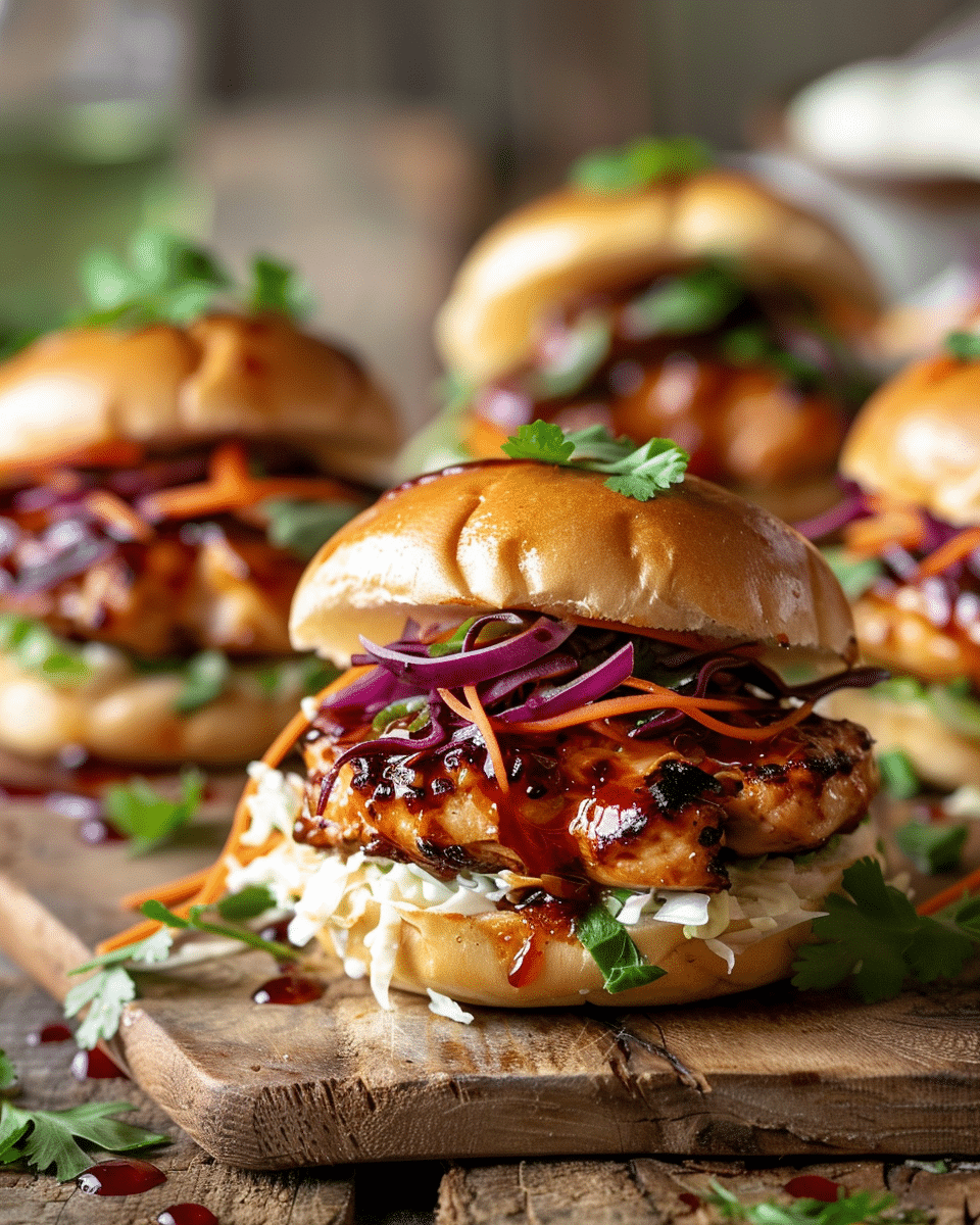 Teriyaki Chicken Sliders