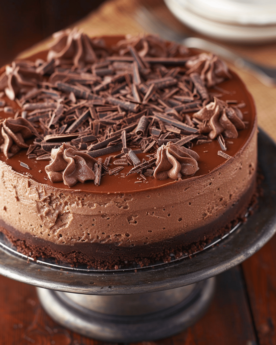 Bailey’s Chocolate Cheesecake