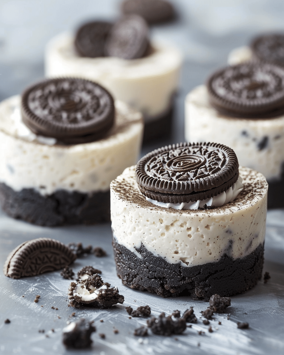 Mini Oreo Cheesecakes Recipe