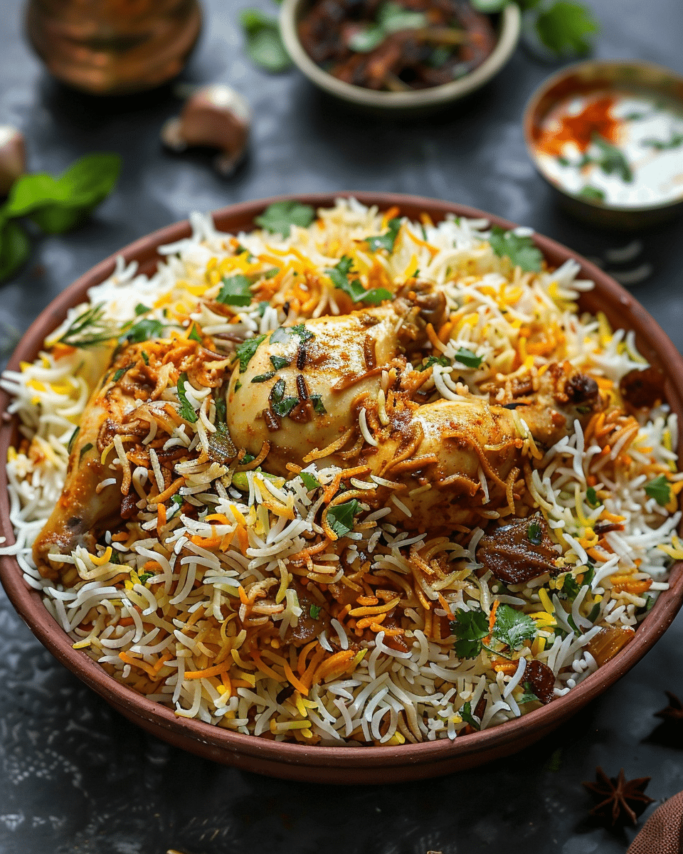 Better Than Restaurant Chicken Dum Biryani
