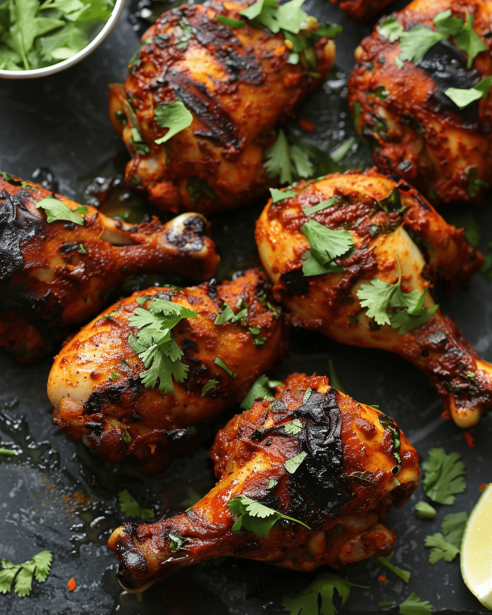 Tandoori Chicken (Easy Oven Recipe)