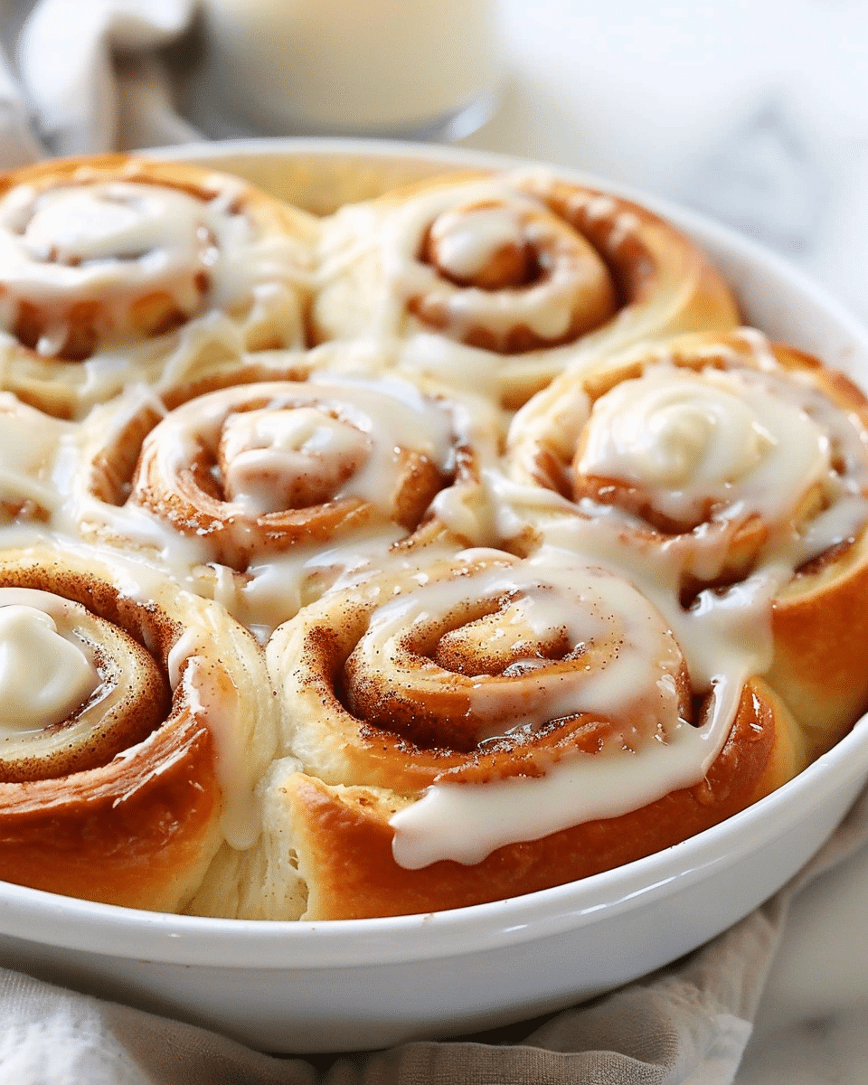 Cinnamon Rolls With Heavy Cream