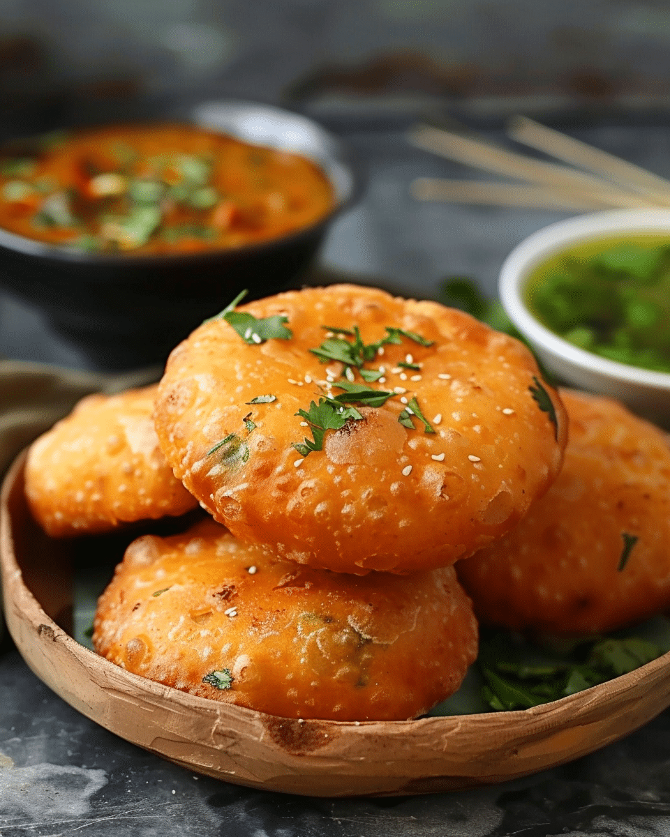 Kachori Recipe (Khasta Kachori with Dal)