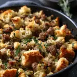 Sausage and Herb Keto Stuffing