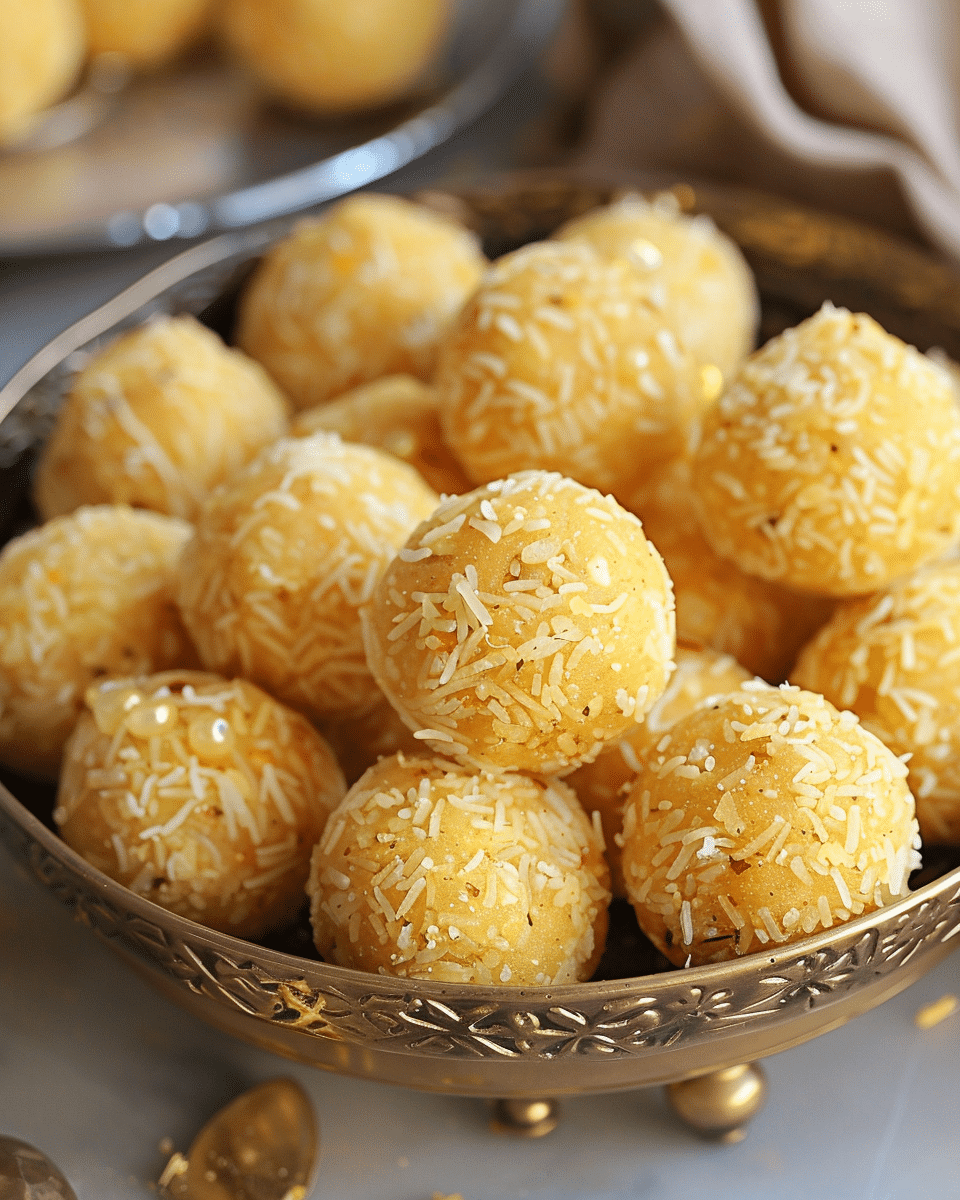 Besan Ladoo Recipe (Besan Ke Laddu)
