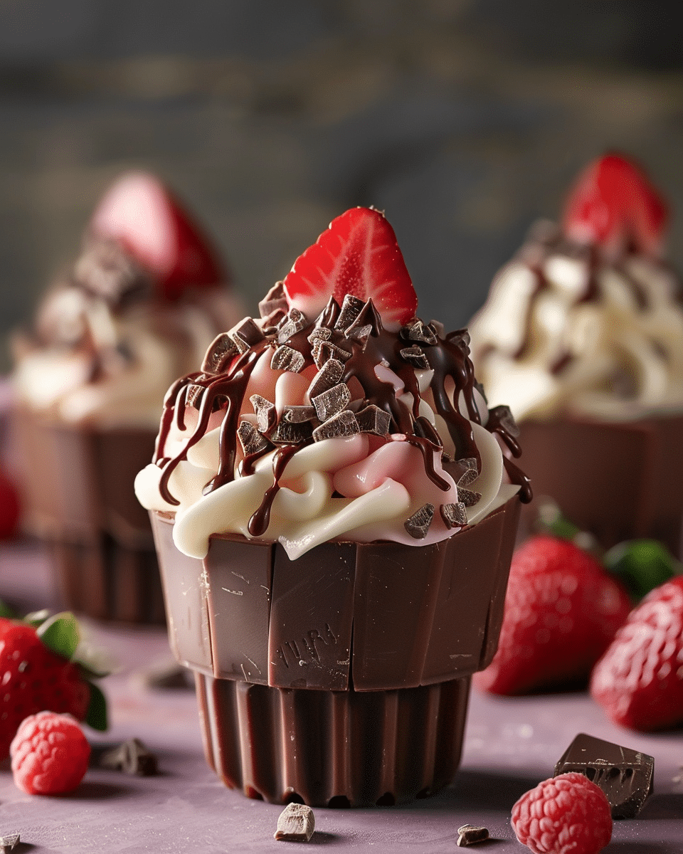 Best Dubai Chocolate Strawberry Cup