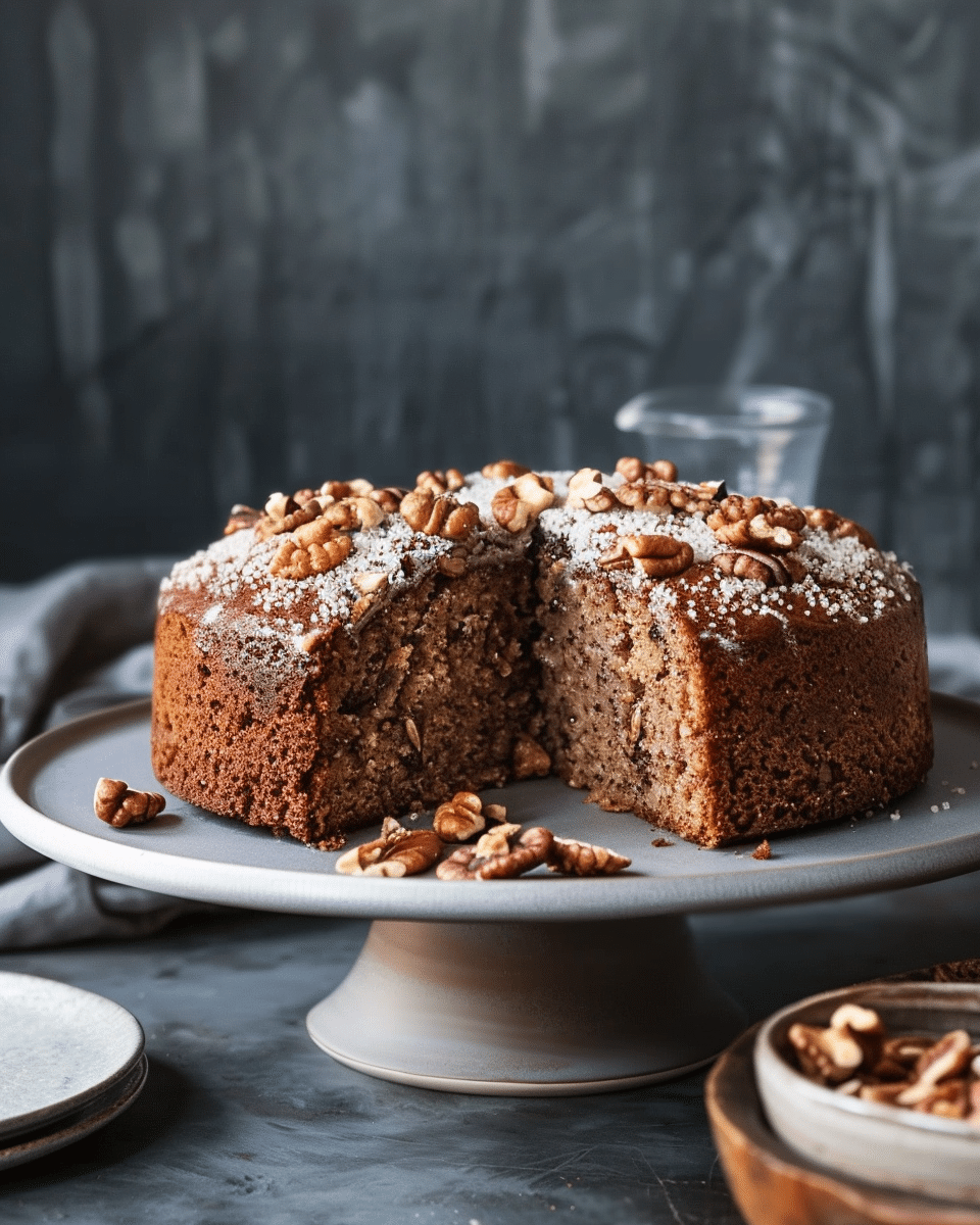 Banana Walnut Cake