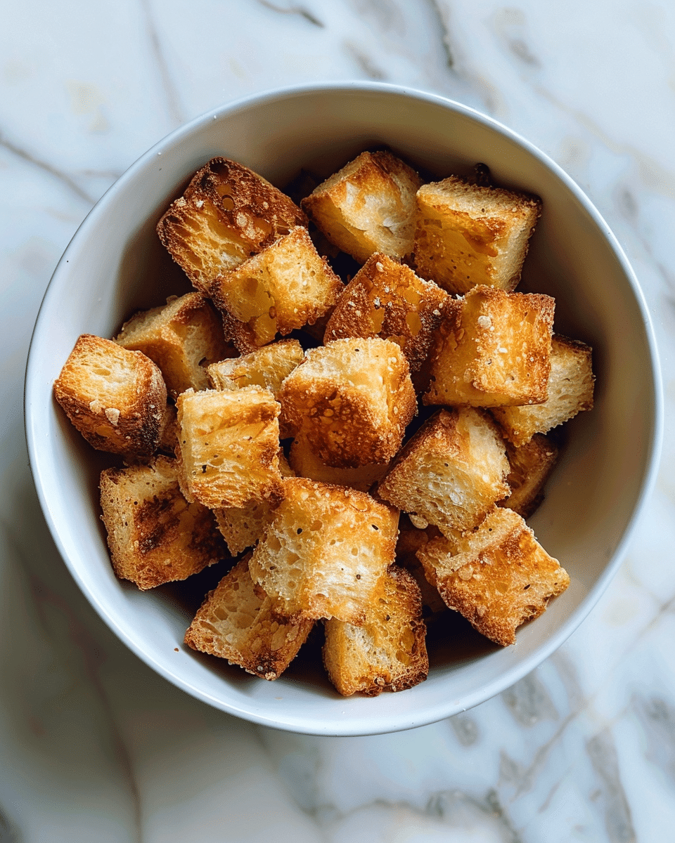 Air Fryer Croutons