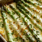 Cheesy Garlic Roasted Asparagus