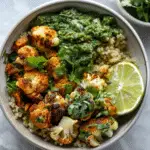 Cilantro-Lime Cauliflower Quinoa Bowls