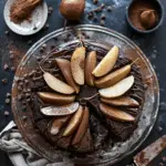 Chocolate Cake with Pears