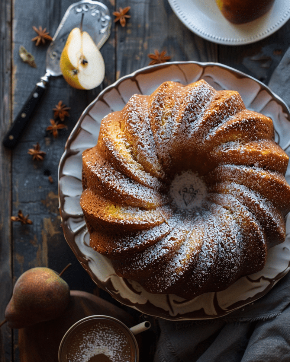 Pear Bundt Cake