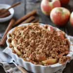Cinnamon Apple Crisp without Oats