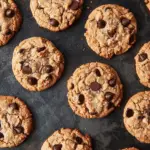 Peanut Butter Chocolate Chip Banana Cookies