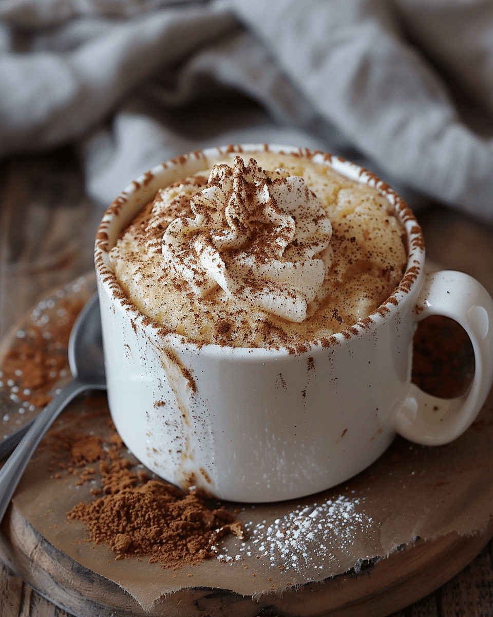 Snickerdoodle Mug Cake