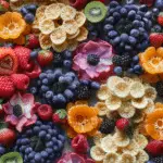 Easy Fruit Flower Crackers