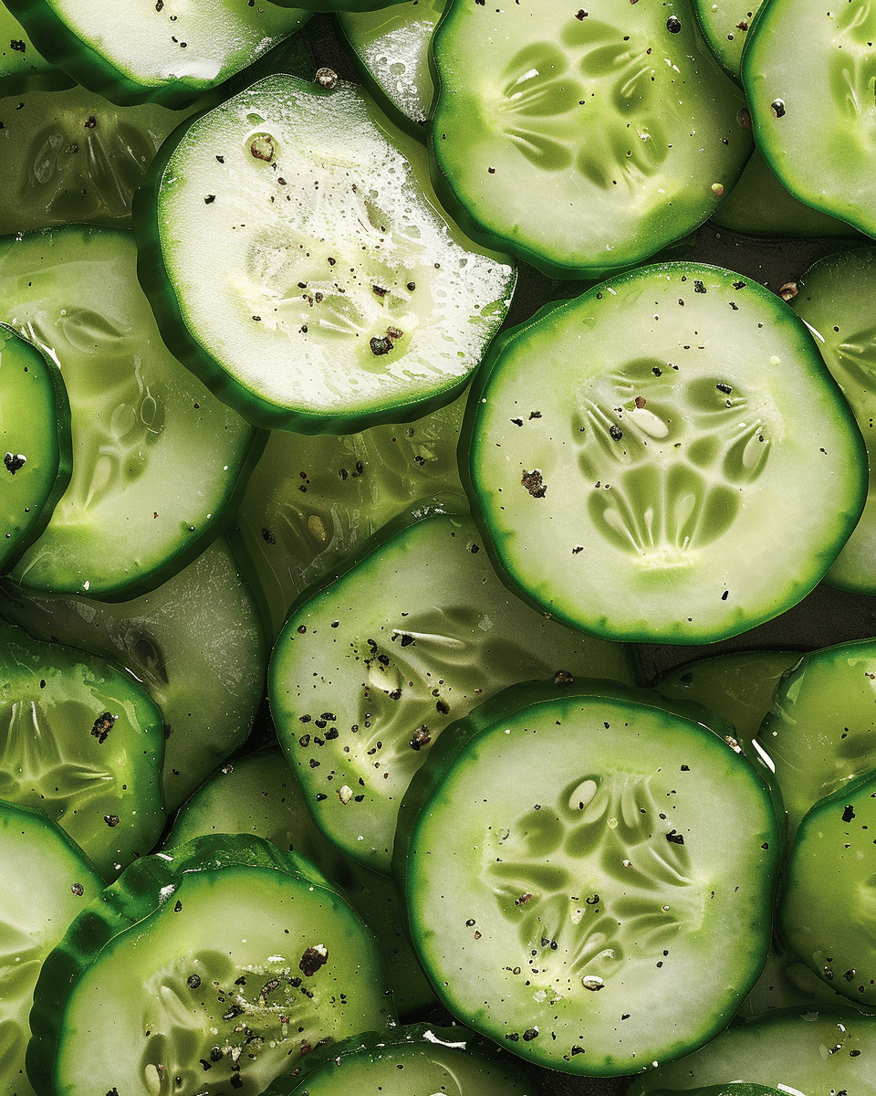 Sweet and Sour Cucumbers
